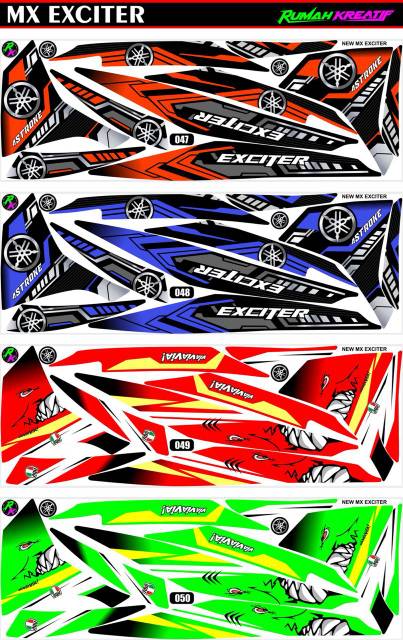 Decal Jupiter Mx 135 New 2012 2013 2014 2015 2016 / Mx New 135 / Variation Jupiter Mx