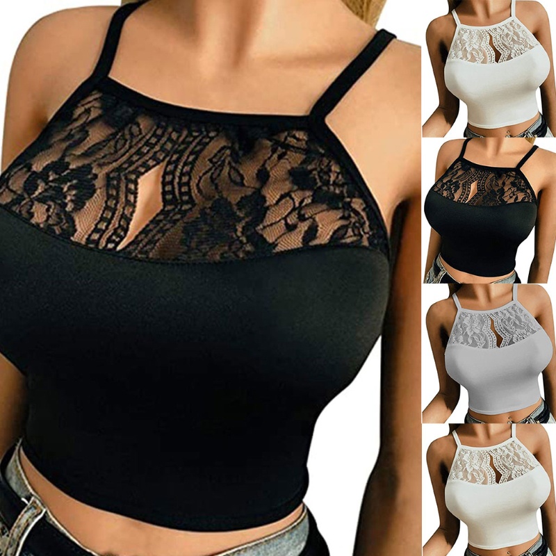 Áo Lót Ren Hoa Hai Dây Màu Trơn Khoét Rỗng Gợi Cảm Cho Nữ