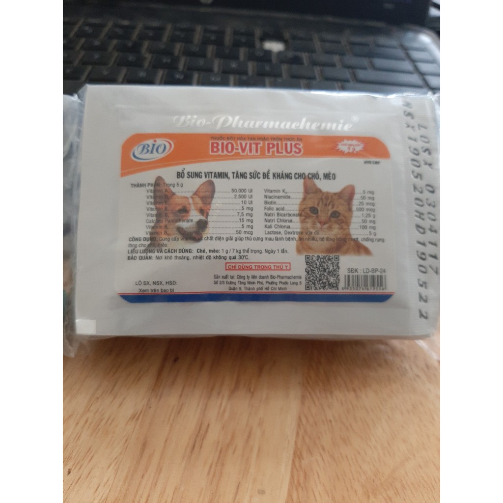Bio-Vit Plus Bổ Sung Vitamin Tăng Đề Kháng Chó Mèo bio_vit