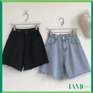 Quần short jean gấp ống, cạp cao PUCA - 2706 IAMC.Closet