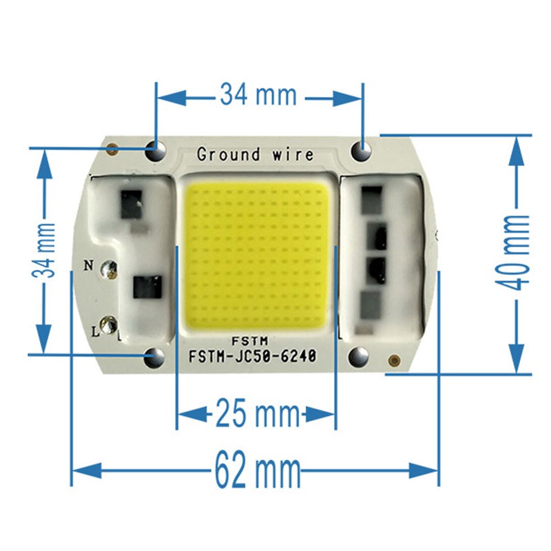 ✾ Đèn LED 20W 30W 50W floodlight COB Chip 220V thông minh✾ activespace ✾ | BigBuy360 - bigbuy360.vn