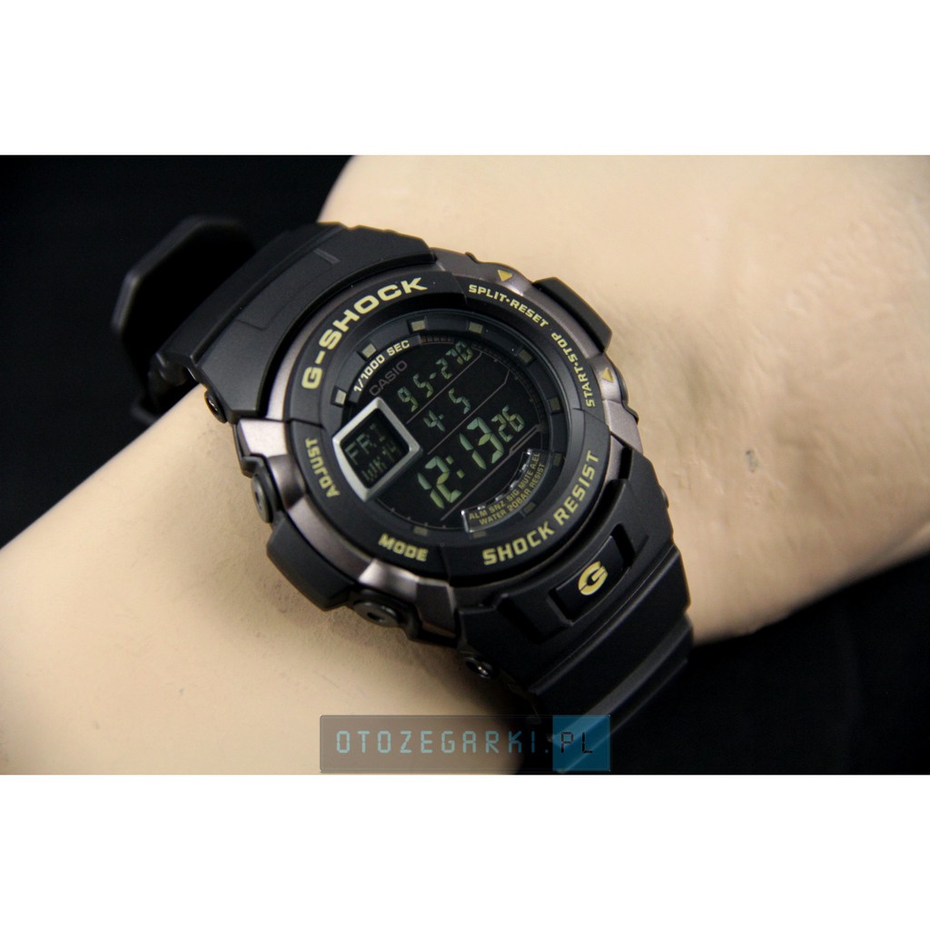 Đồng hồ nam dây nhựa G-SHOCK Casio chính hãng Anh Khuê G-7710-1DR