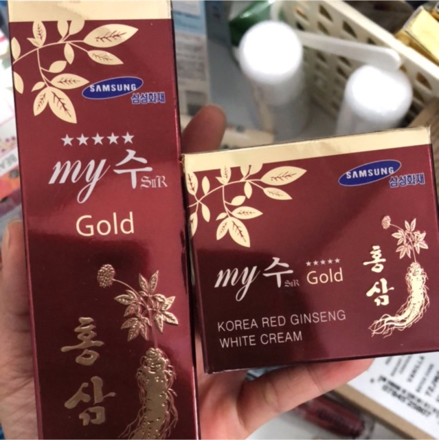 🎋SỮA RỬA MẶT MY GOLD KOREA RED GINSENG FOAM CLEANSING