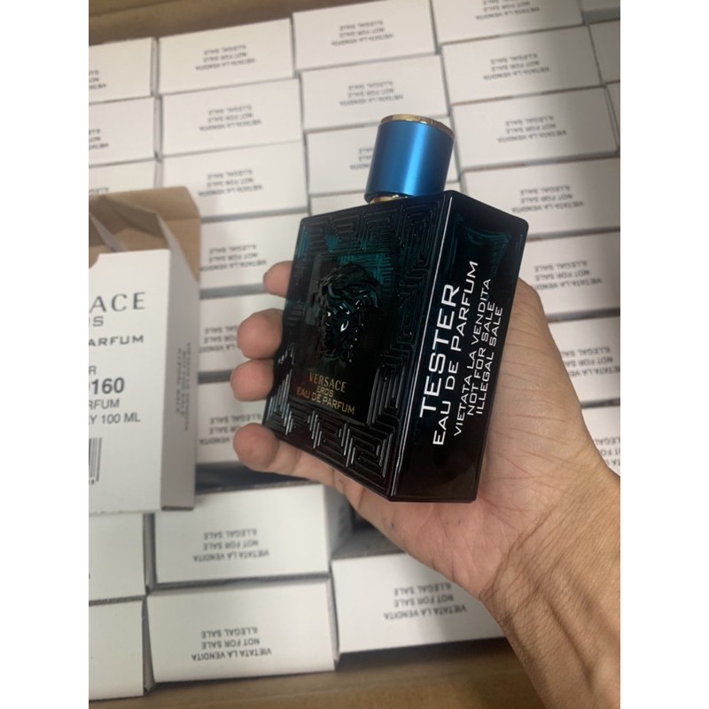 Nước hoa Nam tester Versace Eros EDP 100ml (hộp tester như hình) | BigBuy360 - bigbuy360.vn