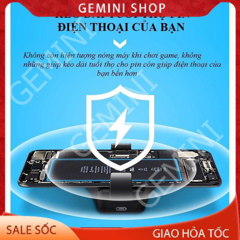 Quạt tản nhiệt gaming Memo DL01 cho điện thoại, tản nhiệt sò lạnh siêu mát Gemini Shop