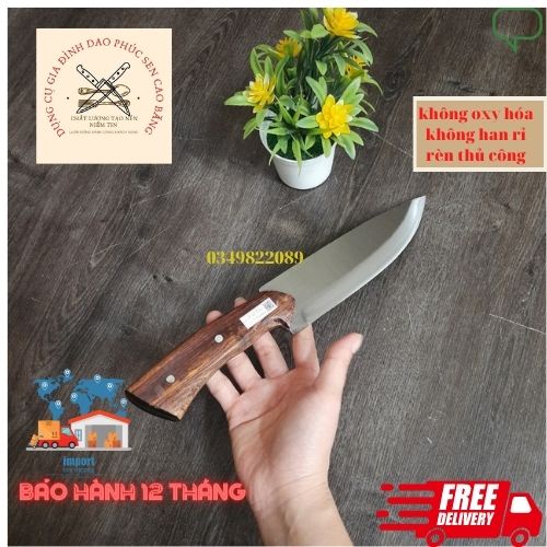 Mẫu dao bếp thái lọc siêu sắc không han rỉ rèn thủ công