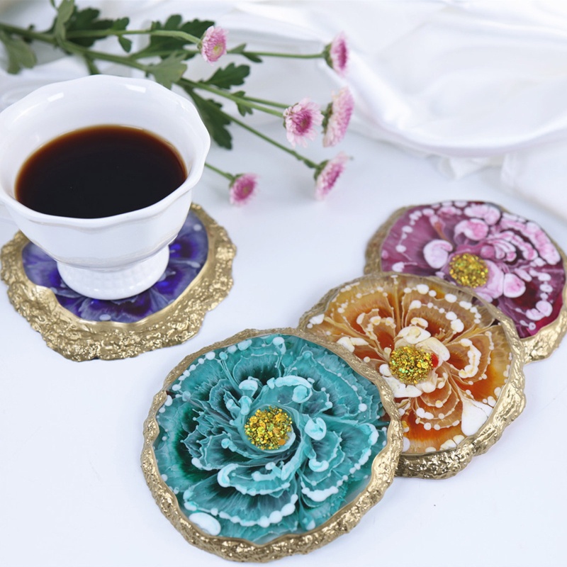 Khuôn Silicone Tạo Hình Làm Trang Sức Epoxy Resin