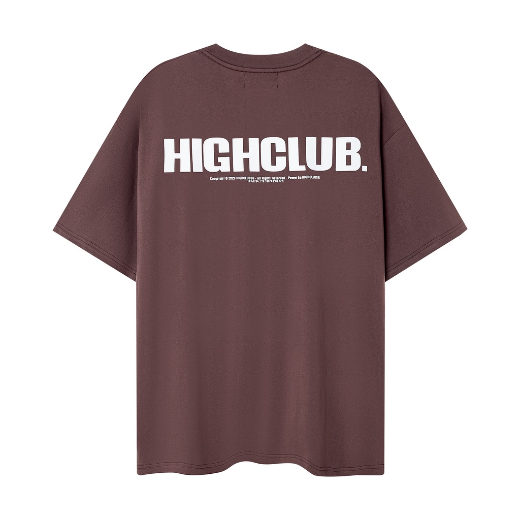 Áo Thun BASIC Tay Lỡ Unisex Nam/Nữ Nhiều Màu Cổ Tròn HIGHCLUB Brand Chính Hãng