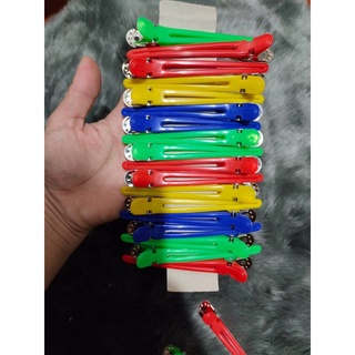 Kẹp vịt chia tóc vỉ 10 cái