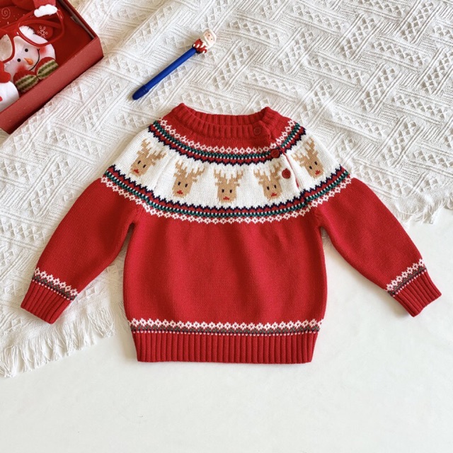 Áo len noel siêu đẹp cho bé trai