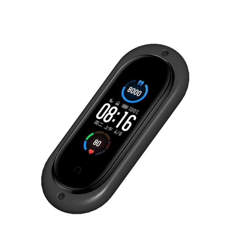 Dây Đeo Cổ Bằng Silicon Cho Đồng Hồ Xiaomi Mi Band 5