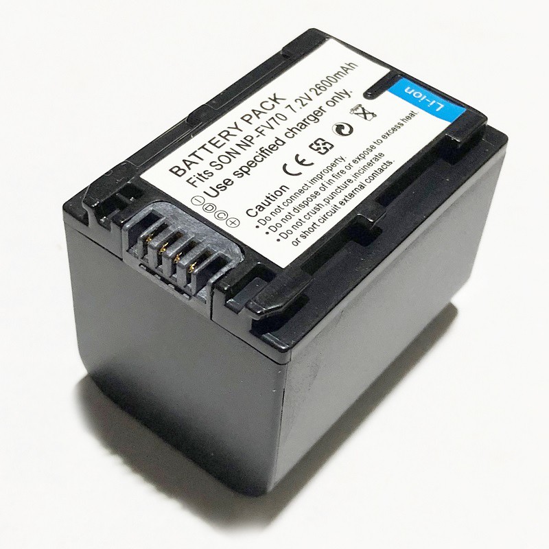 Pin Dành Cho Máy Ảnh, Máy Quay Phim Sony NP-FV70 7.2V 2600mAh Cao Cấp