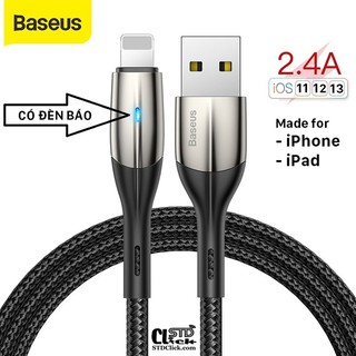 Dây cáp sạc lightning baseus horizontal data chính hãng