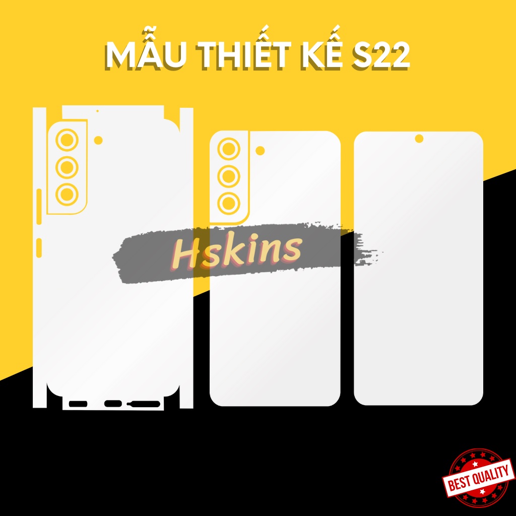 Miếng dán PPF thủy lực Samsung S22 / S22 Plus / S22 Ultra phục hồi dấu hằn