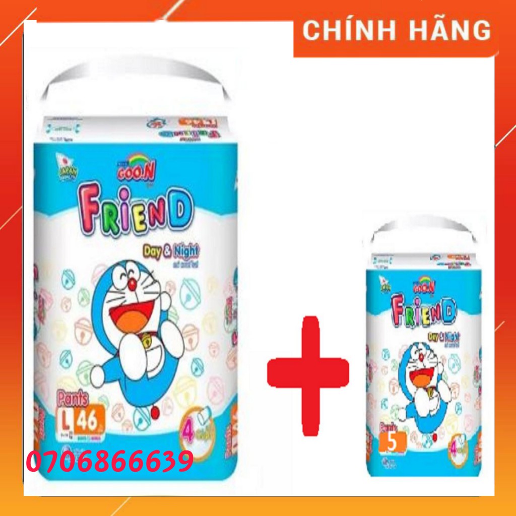 [Tặng 6 miếng] Bỉm Goon friend quần M54/L46/Xl 40/ xxl34