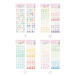 Flowertree Sticker Set 2 Miếng Dán Trang Trí Nhật Ký