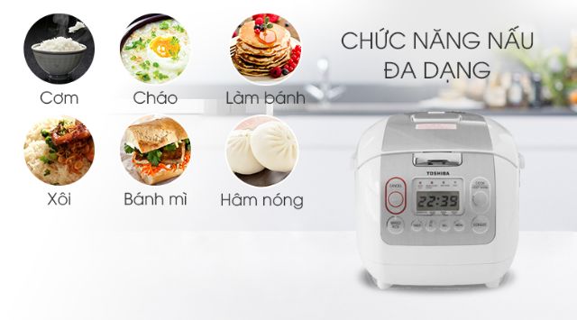 Nồi cơm điện Toshiba 1lit(Hàng nhập Thái Lan mới 100%) | BigBuy360 - bigbuy360.vn