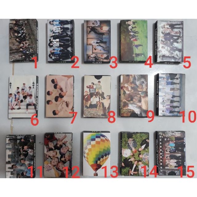 BỘ 30 LOMO CARD BTS (nhiều mẫu)