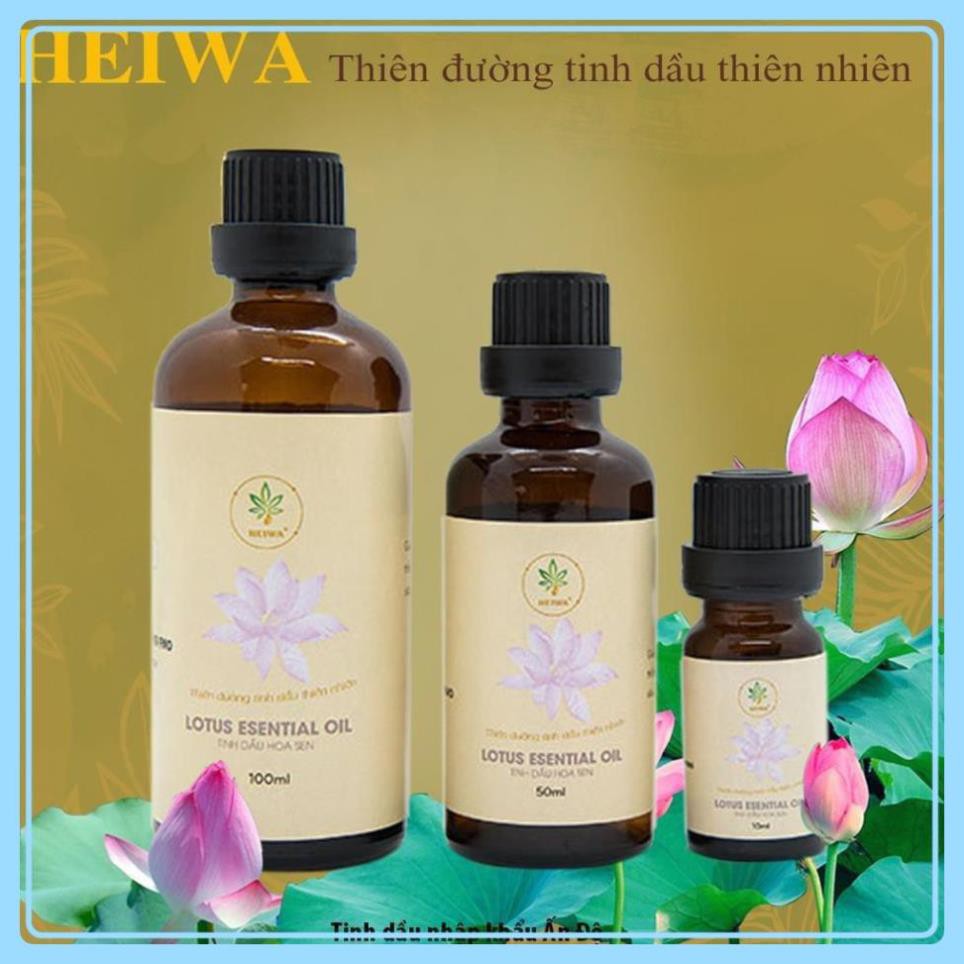 [ HOA SEN]Tinh dầu nguyên chất nhập khẩu ấn độ, có giấy kiểm định chất lượng, thơm phòng, treo xe, đuổi muỗi hiệu quả