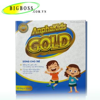 ANPHAKIDS GOLD - TĂNG SỨC ĐỀ KHÁNG giúp Trẻ ĂN NGON NGỦ TỐT, PHÁT TRIỂN CHIỀU CAO và TRÍ NÃO