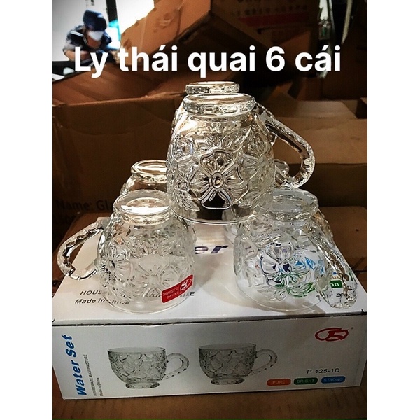 Bộ Ly Thuỷ Tinh 6 Cái