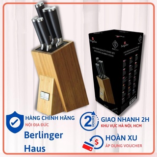 Bộ dao berlingerhaus bh/2425 black royal - đi kèm đốc cắm dao. gem - hàng đức