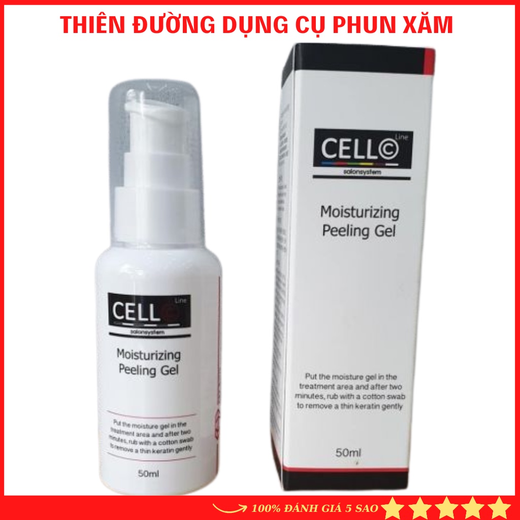 Tẩy Tế Bào Chết Cho Môi Phun Xăm Thẩm Mỹ Cello Hàn Quốc - 50ml