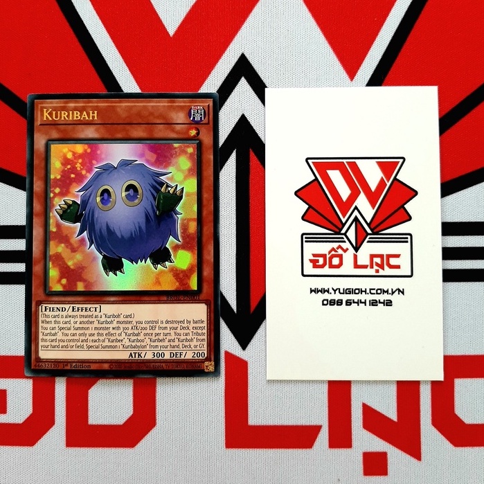 Thẻ Bài Yugioh Monster Kuribah - BROL-EN001 - Ultra Rare 1st Edition