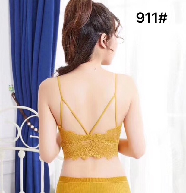 Áo bra, áo tập viền ren 911