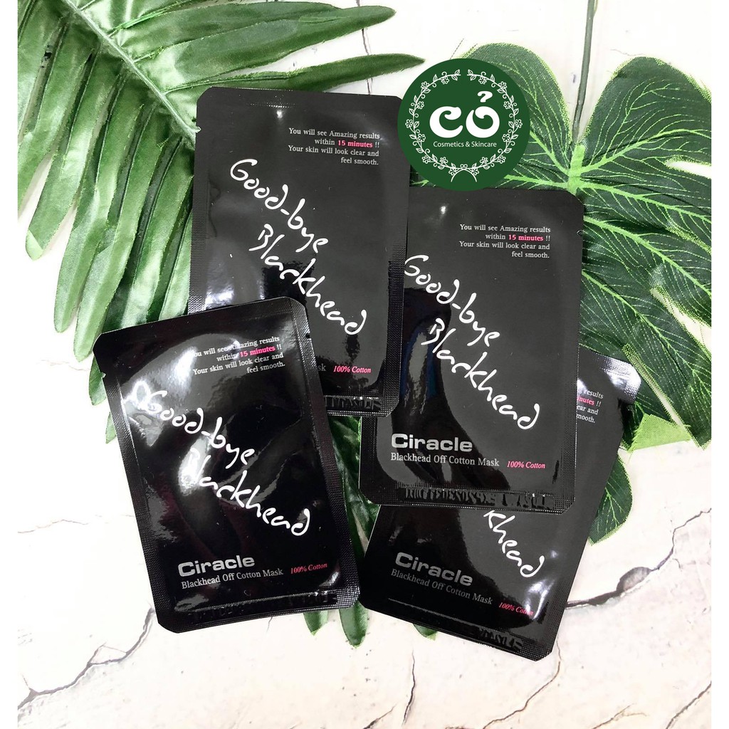 Combo 10 miếng Ciracle Goodbye Blackhead | Thế Giới Skin Care