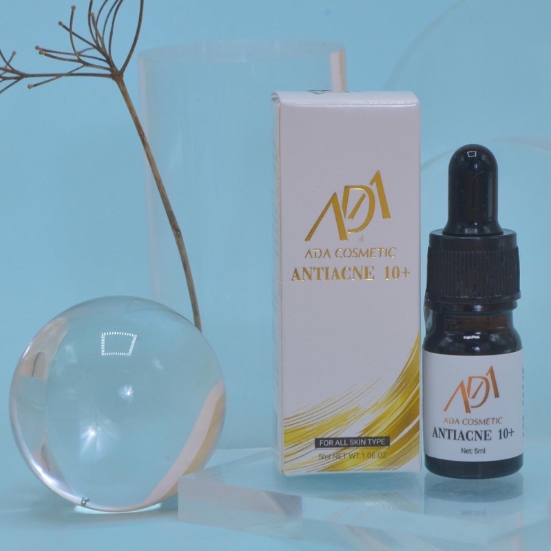 Serum Antiacne 10+ Hỗ Trợ Mụn Ẩn, Mụn Đầu Đen, Mụn Viêm, Thanh Lọc Da, Thu Nhỏ Lỗ Chân Lông
