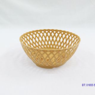 Rổ nhựa giả mây 20, 25cm.