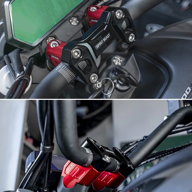 Ốp Ghi Đông Spirit Beast L8 Cho Honda CB150R/300R Benelli 502C/BJ500