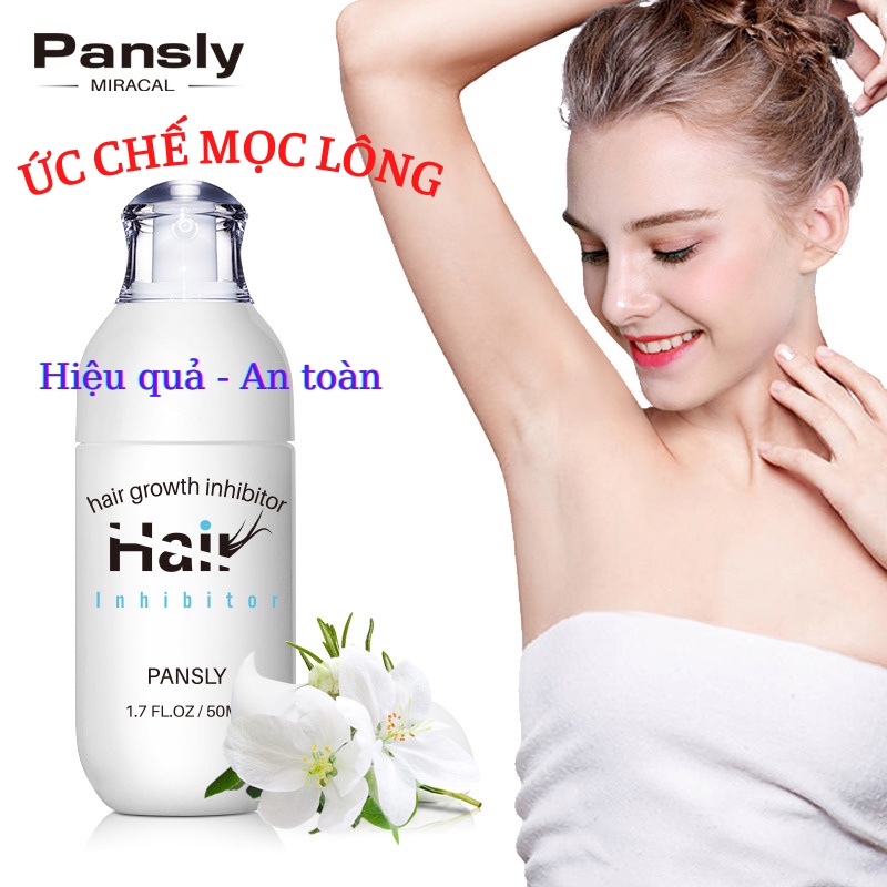 PANSLY - Kem ức chế lông và dưỡng ẩm sau triệt lông, wax lông