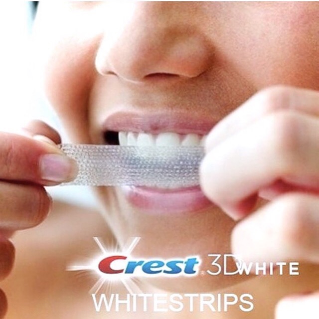 Lẻ Miếng dán Crest 3D whitestrips Glamorous/ Professional Efects/ supreme Flexfit