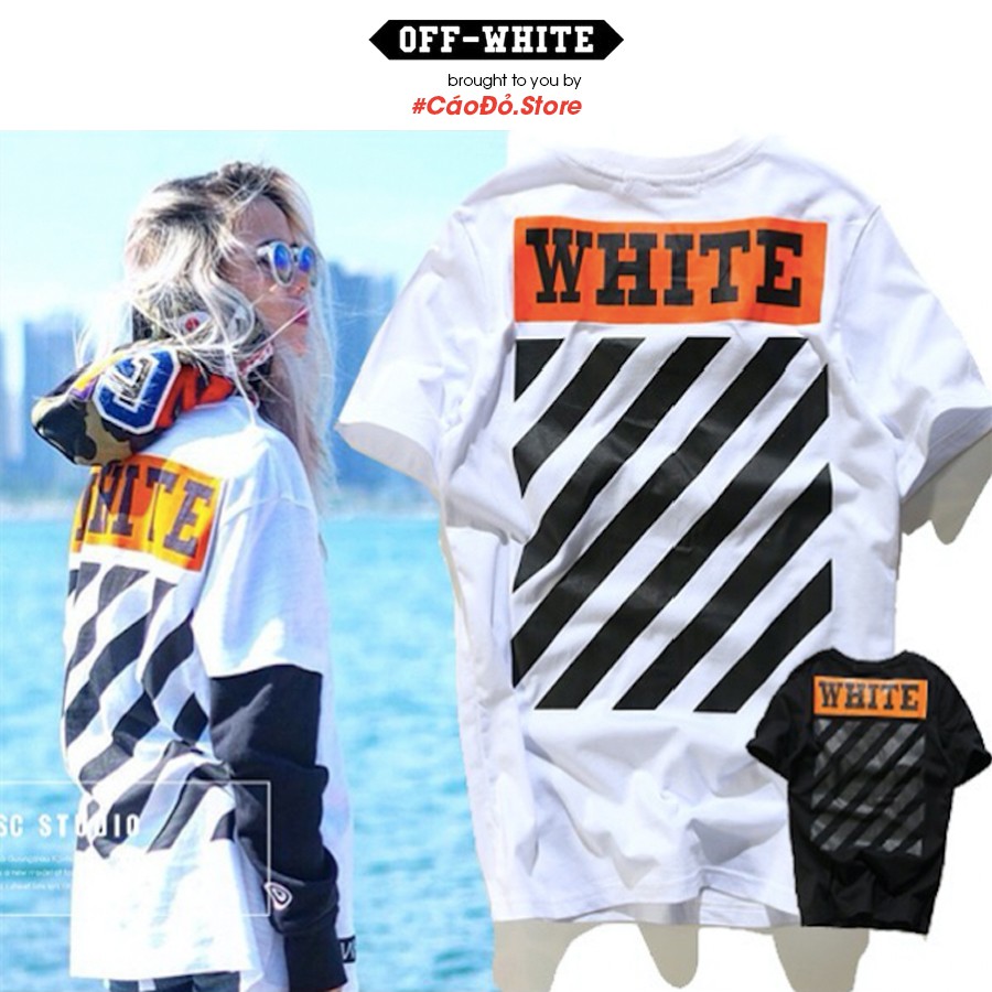 Áo Off-White Orange logo box