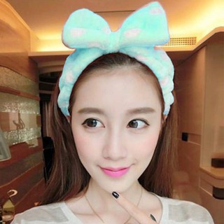 Băng đô Malissa Kiss- Xanh ngọc chấm bi