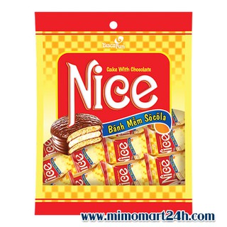 Thùng 12 gói Bánh mềm Sôcôla Nice (gói 200g)