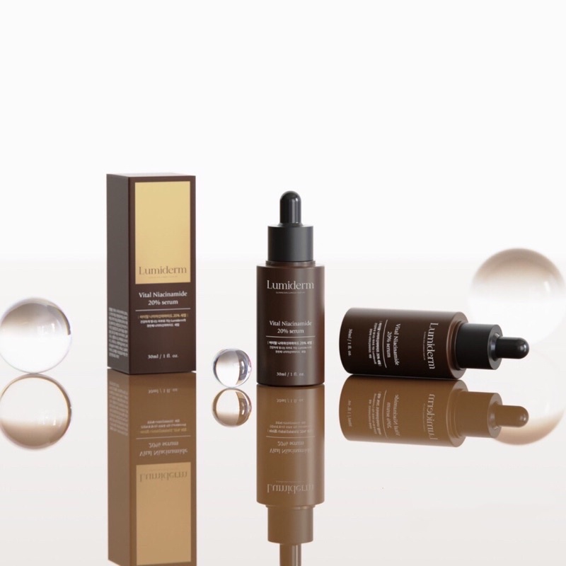 Serum Dưỡng Trắng Niacinamide B3 20% Lumiderm 30ml MINA BEAUTY