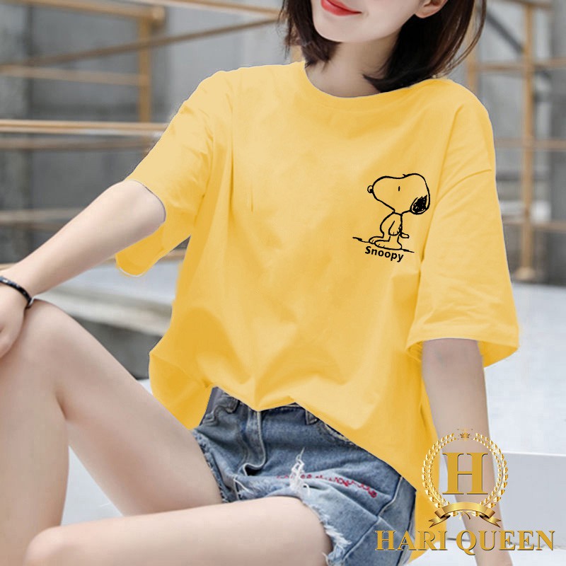Áo phông logo cún Snoopy HARI0520