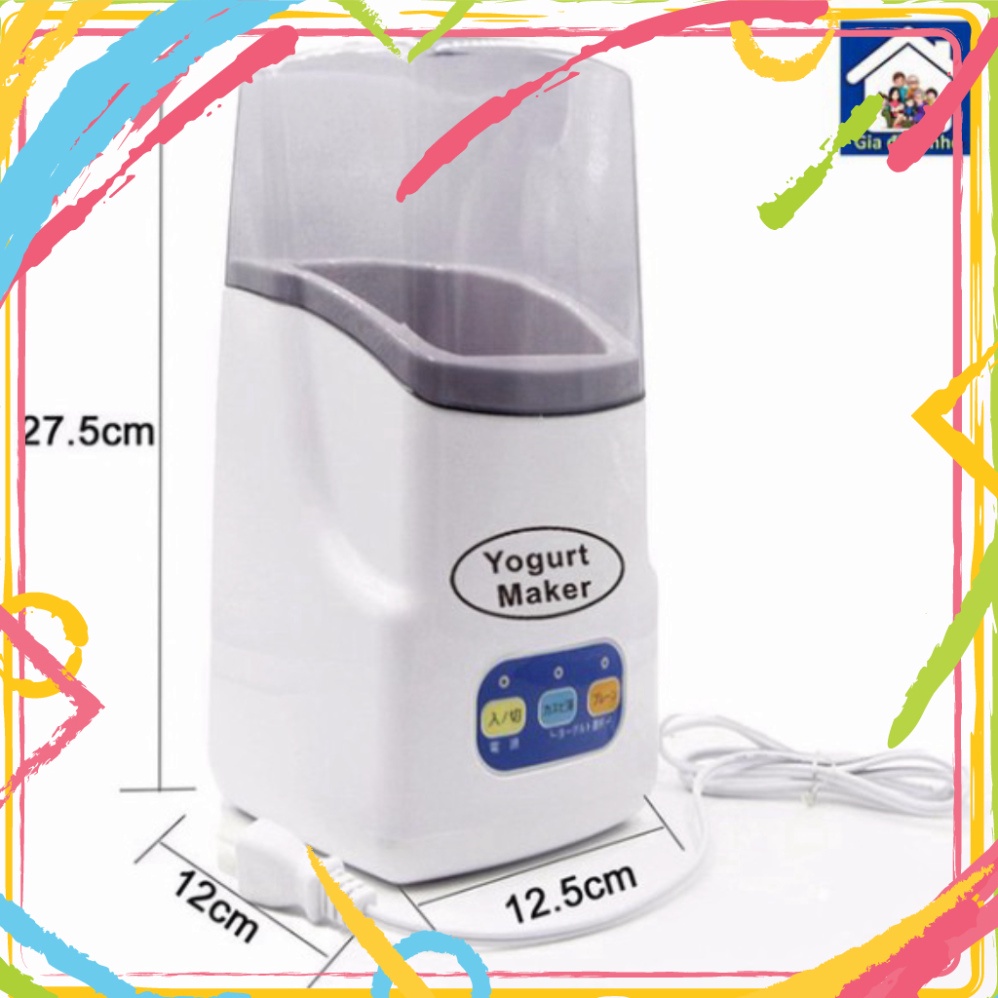 Máy Làm Sữa Chua, Máy Làm Sữa Chua Mini Nhật Bản Yogurt Maker Tại Nhà Cao Cấp, Chính Hãng