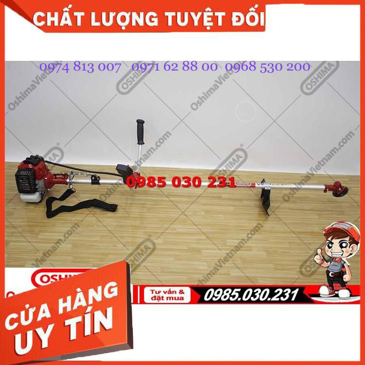 Máy cắt cỏ Oshima 330 Bạc Siêu giảm giá l Bảo hành 1 năm