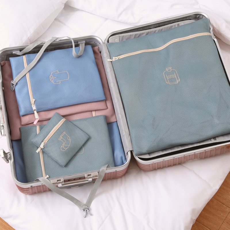 Túi lưới giặt đồ lót có khóa kéo tiện dụng dành cho gia đình/ văn phòng