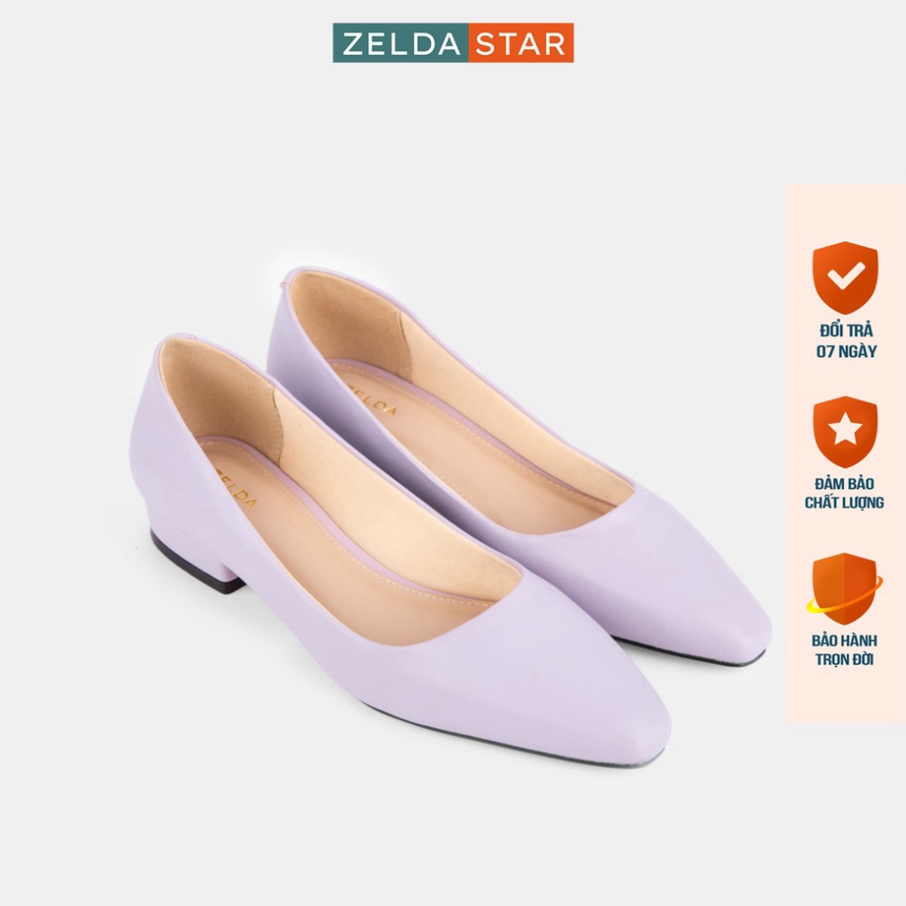 Giày bít nữ Zelda Star gót cao 2.5cm - BV015920