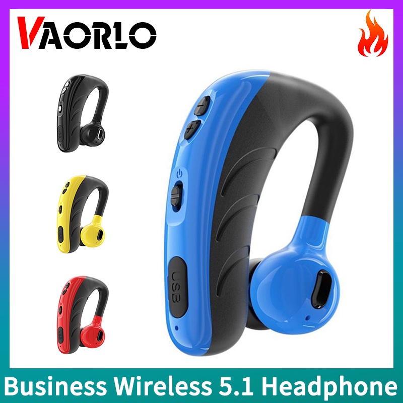 Vaorlo V10 V9 V8 Business Bluetooth Tai nghe Móc tai thể thao Tai nghe không dây có chế độ chờ lâu có Mic rảnh tay Gọi ổ đĩa ô tô