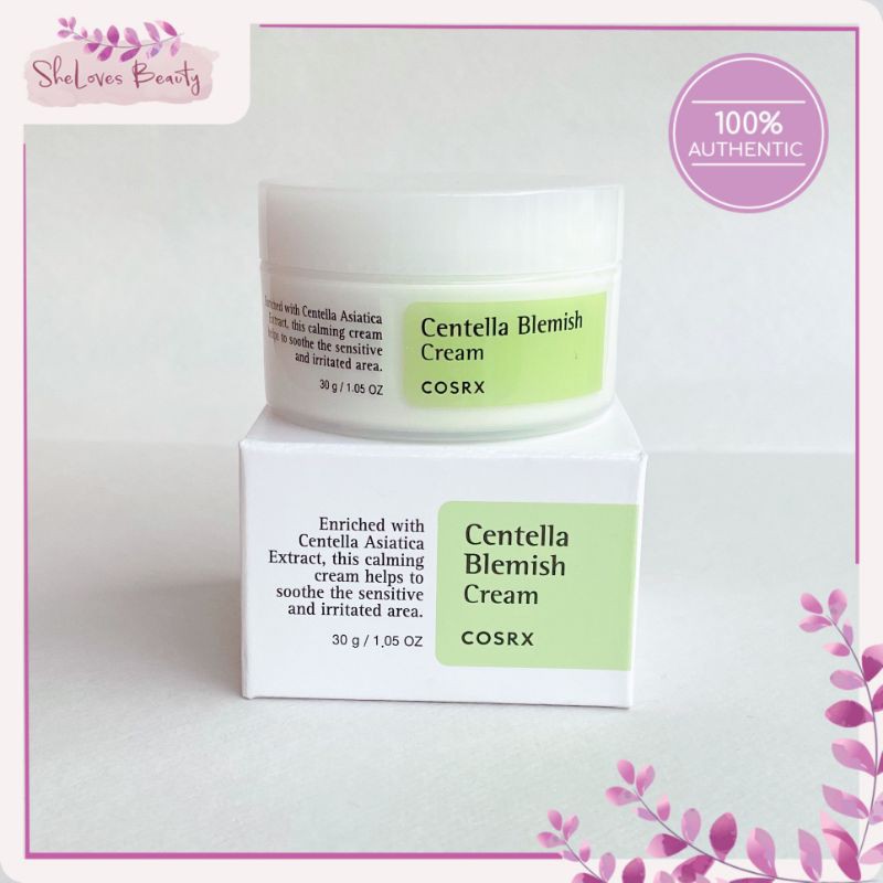 Kem dưỡng hỗ trợ giảm mụn Cosrx Centella Blemish Cream 30g