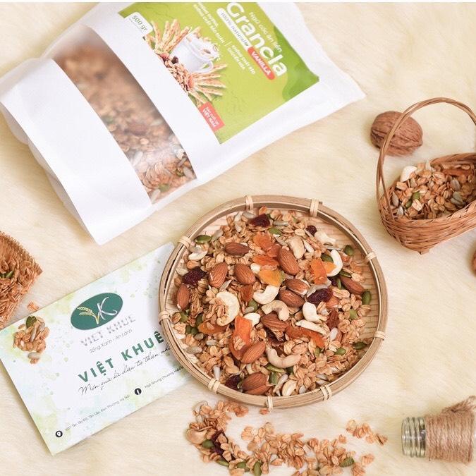 Ngũ cốc ăn liền GRANOLA siêu hạt VIỆT KHUÊ