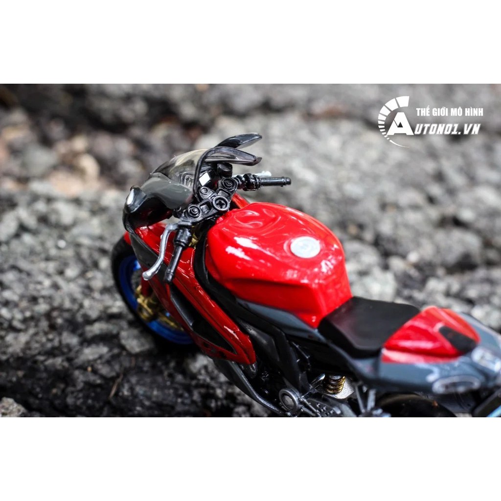 MÔ HÌNH APRILIA RSV 1000R 1:18 WELLY 7025