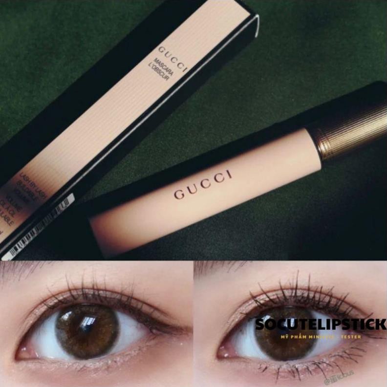 Mascara L'obscur Gu.cci 1 Eve Black Dài Và Dày Mi Không Bị Vón Cục Minisize