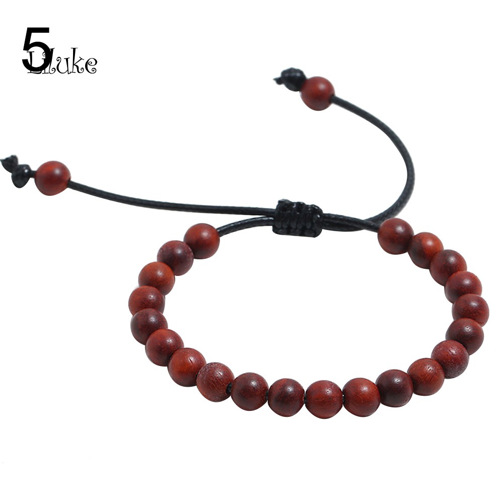 Vòng Tay Chuỗi Hạt Gỗ Handmade Unisex